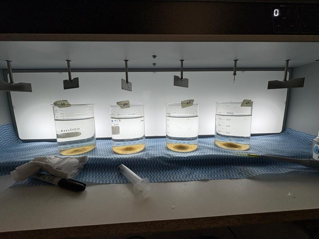 Coagulation jar test